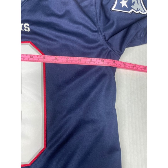 Nike NFL New England Patriots Matthew Judon 9 Jersey Navy Blue Mens Small S - Picture 9 of 12